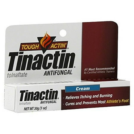 Pieds dur Actine Tinactin Athletic Crème - 1 oz - Lot de 6