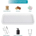 thumbnail image 3 of Soporte de esponja de silicona, organizador para fregadero de cocina, bandeja de jabón de baño de secado rápido, esponja de almacenamiento, dispensador, estropajo y otros accesorios para lavavajillas, 3 of 5