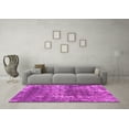 thumbnail image 3 of Ahgly Company Indoor Rectangle Abstract Pink Modern Area Rugs, 5' x 8', 3 of 4