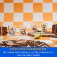 thumbnail image 4 of Set de minivasos de whisky de Disney Alicia en el país de las maravillas x4, 4 of 9