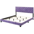 thumbnail image 4 of Glory Furniture Suffolk G1402-KB-UP King Bed , PURPLE, 4 of 6