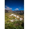 thumbnail image 2 of Bibikow, Walter 23x32 White Modern Wood Framed Museum Art Print Titled - Spain-Canary Islands-Gran Canaria Island-San Bartolome de Tirajana-high angle view of town, 2 of 4
