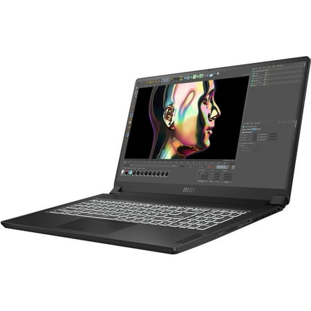MSI - Creator 17 17.3" Laptop - Intel Core i7 - 32 GB Memory - NVIDIA GeForce RTX 3080 - 1 TB SSD - Core Black