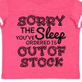 thumbnail image 4 of Inktastic Sorry The Sleep You've Orderd is Out of Stock Boys or Girls Toddler T-Shirt, 4 of 5