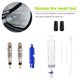 thumbnail image 5 of Inyector de sellador de neumáticos Kit de herramientas de extracción de válvula Schrader Presta inyector de sellador de neumáticos sin cámara para bicicleta MTB FLhrweasw Nuevo, 5 of 8