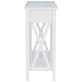 thumbnail image 3 of Linon Davis 2-Drawer Console Table - Black, 3 of 4