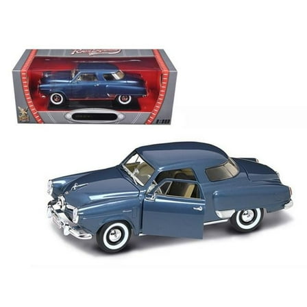 Road Signature  1950 Studebaker Champion Blue 1-18 Diecast Car Model