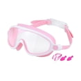 thumbnail image 3 of Gafas de natación para niños, cómodas y ajustables, para deportes acuáticos y snorkel al aire libre. Rosa y, 3 of 8