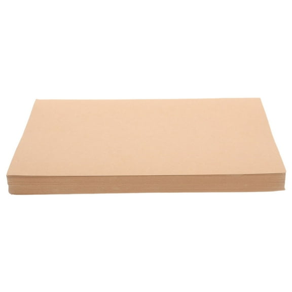 FRCOLOR 50 Pcs Card Stock for Printer Paper Notecards Stationery Cardboard Brown