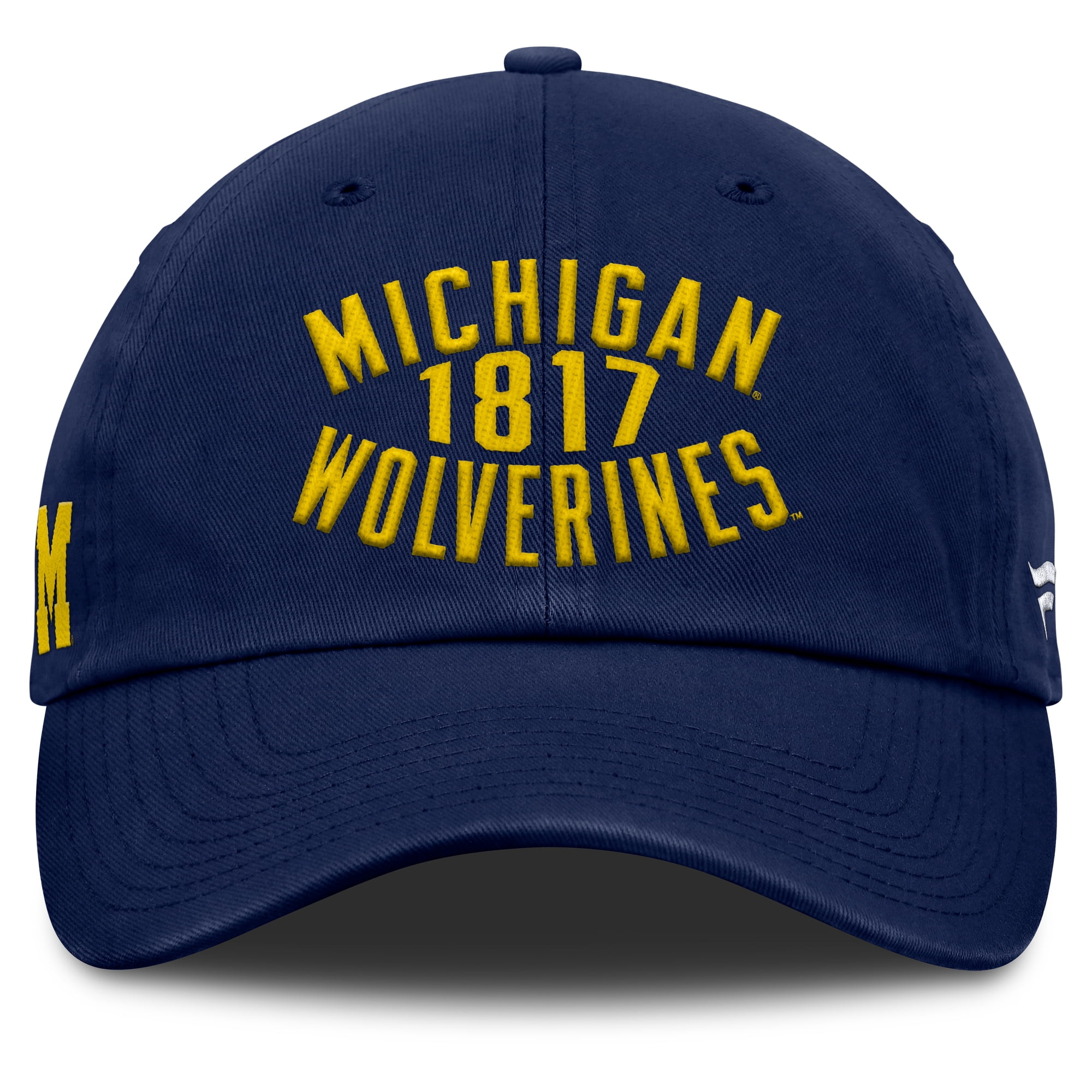 Men's Fanatics Navy Michigan Wolverines Archer Adjustable Hat