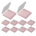 thumbnail image 2 of 10 piezas, caja de almacenamiento de uñas a presión, soporte para exhibición de uñas, suministros para salón de uñas, uñas rosa, 2 of 8