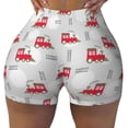 thumbnail image 2 of Lsque Trains Pattern High Waisted Biker Shorts for Women-Tummy Control Fitness Athletic Workout Running Yoga Gym Shorts,Moisture-Wicking-X-Large, 2 of 9