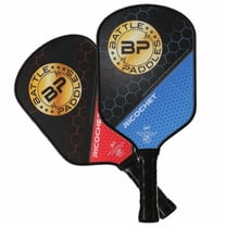 Battle Paddles Ricochet Carbon Fiber Pickleball Paddle, Set of 2 Paddles