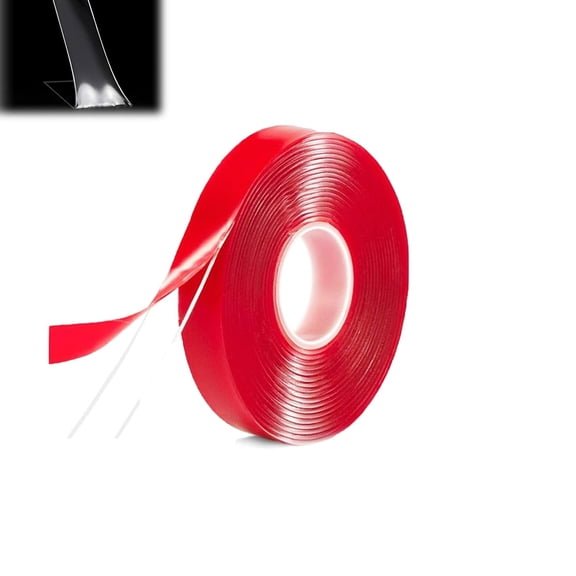 2025 Super Strength Double Sided Tape for Automotive and Home Renovation - 9.84 ft Double Sided Tape Heavy Duty, for LED Strip Lights, Car Trim, Walls, Home, Office & Outdoor Decor (1Pcs)