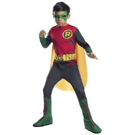 Halloween DC Comics Robin Photo Real Child Costume