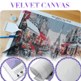 thumbnail image 4 of Peinture Diamant DIY Fleur Colorée Papillon Lapin Chat Paysage Abstrait Broderie Ronde Complète, 40*40cm, Cadre Non Inclus., SHANG5198, 4 of 4