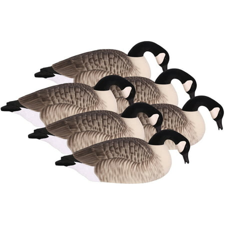 Hard Core Brands Canada Goose Shell Decoys, Pro Series, 6 Pack, Multiple Types