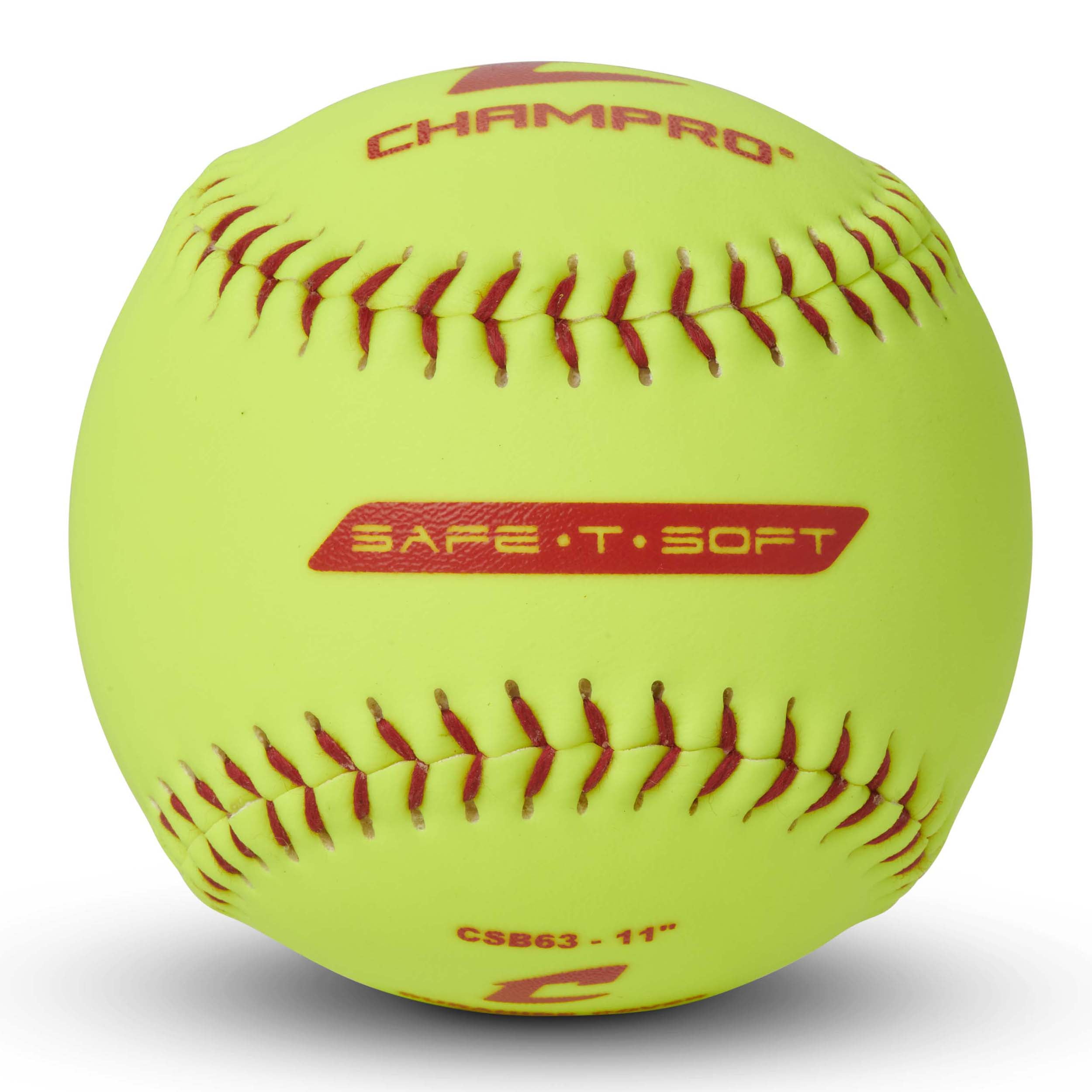 CHAMPRO Sports 12 Practice Softball Optic Yellow 12