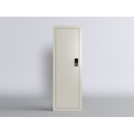 In Wall Gun Safe Keypad Entry - White