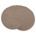 thumbnail image 1 of Design Imports CAMZ12755 STONE ROUND PP WOVEN PLACEMAT SET/6, 1 of 2