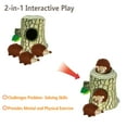 thumbnail image 2 of IFOYO Dog Puzzle Toys, Squeaky Hide and Seek Interactive Pet Plush Toys, Hedgehog, 2 of 7