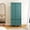 Green, variant on CBJCBJ 70"Mid-Century Wood Armoires Wardrobe Closet, Bedroom Clothing Storage Cabinet with Hanging Rail, Black