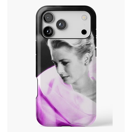 Grace Kelly in lilac tulle M2467, Protective Case for iPhone 17 16 15 14 13 12 11 Pro Max – Modern Unisex Style
