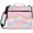 Cute Stars and Pink Clouds, variant on Zipper Binder with Shoulder Strap 2 inch 3 Ring Waterproof File Folder Organizer Bag 500 Sheet Cute Clouds and Hearts Pattern
