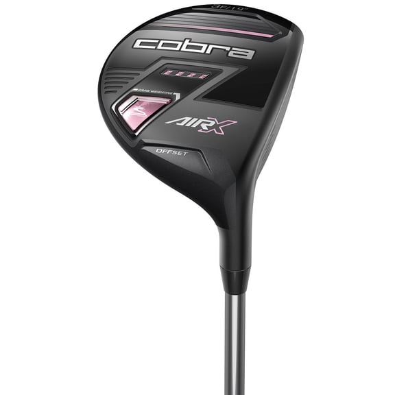 Women Cobra AIR-X Black/Pink 2022 23* 5 Wood Ladies Ultralite 45 New