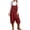 Red, variant on Nmnitkp Women's Casual Loose Overalls Jumpsuits One Piece Sleeveless Wide Leg Long Pant Loose Fit Baggy Bib Rompers With Pockets