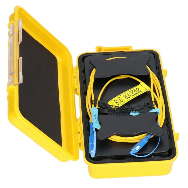 Caja De Cables De Puente OTDR, Cable De Extensión De Fibra Sin Junta De Fusión, Resistente Al Agua, Buen Sellado Para Detección Eléctrica