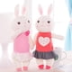 thumbnail image 4 of Adorno colgante de costura a mano, colgante de conejito de peluche, colecciones de pasatiempos de animales, 4 of 5
