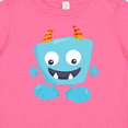 thumbnail image 4 of Inktastic Cute Monster, Blue Monster, Funny Monster, Horns Boys or Girls Baby T-Shirt, 4 of 5