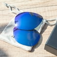 thumbnail image 3 of Walleva Ice Blue Polarized Replacement Lenses for Maui Jim Castles Sunglasses, 3 of 5