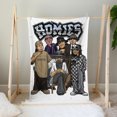 thumbnail image 3 of Homies Throw Blanket Gifts for Fans Lover Girls Boys Women Present Hoodie Him Bed 60"x80", 3 of 6