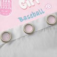 thumbnail image 4 of Feelyou Baseball Gaming Curtains Pack of 2 (52x84 Each), Est Sleep Sport Window Curtains, 4 of 6