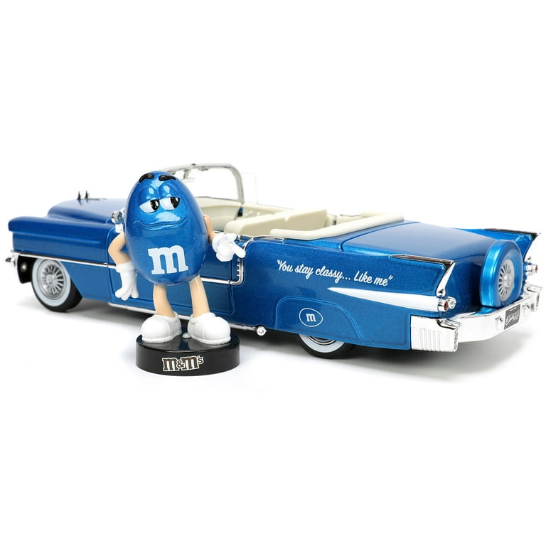 1956 Cadillac Eldorado Convertible Blue Metallic with Cream