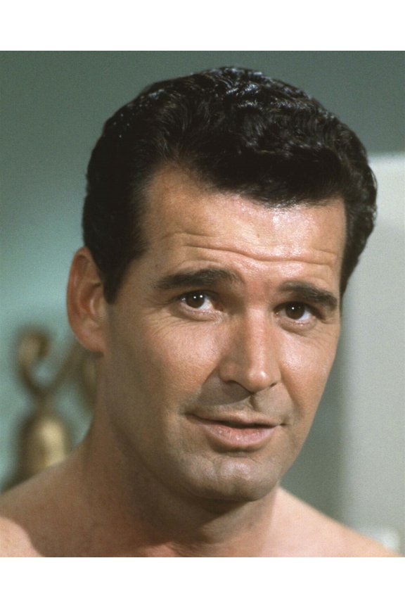 James Garner beefcake pose looking ruggedly handsome in 1960's 24x30 inch poster