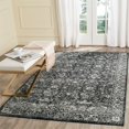 thumbnail image 4 of Safavieh Evoke 6'7" X 9' Power Loomed Rug in Charcoal and Ivory, 4 of 8