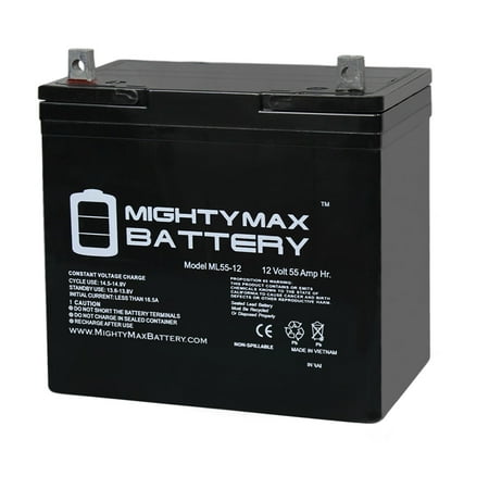 UB12550 12V 55Ah Scooter Wheelchair Mobility Deep Cycle SLA AGM (Best Rated Deep Cycle Battery)