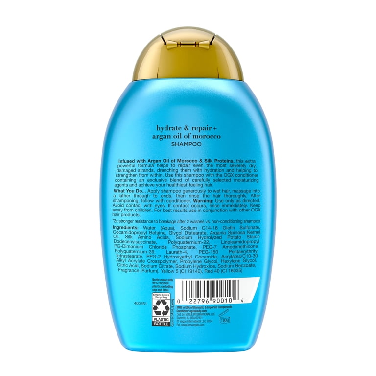 OGX Extra Strength Argan Oil Hydrating Shampoo photo 3