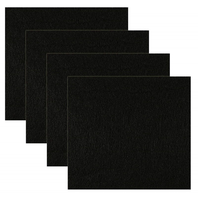 BinaryABC Charcoal Filters for Cat Litter Boxes and Pans 4Pcs Activated