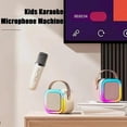 thumbnail image 2 of Stellaya Mini Karaoke Machine, Dodorado Mini Karaoke, Stellaya Karaoke, Mini Karaoke Machine for Kids, Fall Portable Wireless Karaoke Speaker, with 2 Wireless Microphones, 2 of 7