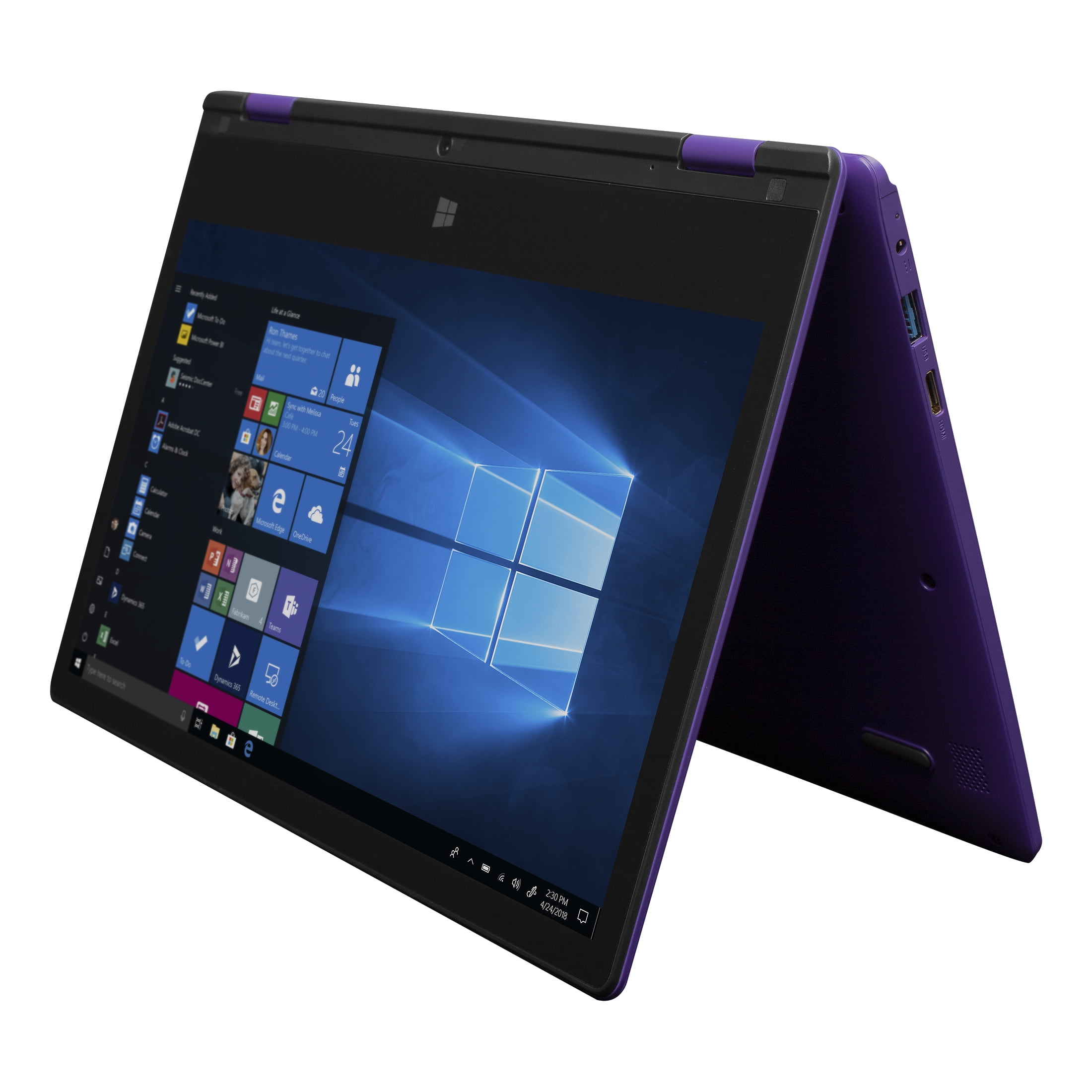 Refurbished Evoo TEVL2IN11162PR 11.6" Convertible Touchscreen