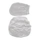 thumbnail image 2 of Funda protectora para silla de ordenador, 2 piezas, para asiento de silla de oficina blanco, 2 of 9