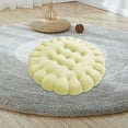 thumbnail image 6 of colaxi Square Biscuit Shape Cushion Seating Cushion Simple Decorations Chair Pad Throw Pillow for Meditation Seat Sofa Playroom Green, 6 of 9