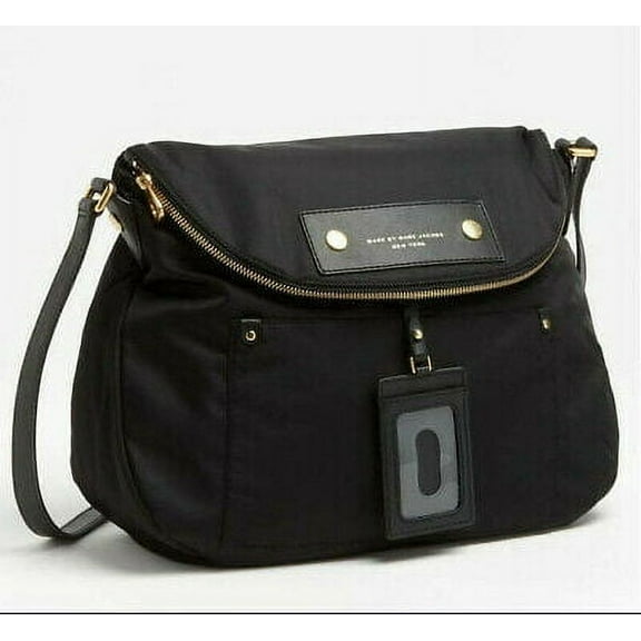 Marc Jacobs Preppy Nylon Sasha Crossbody Black