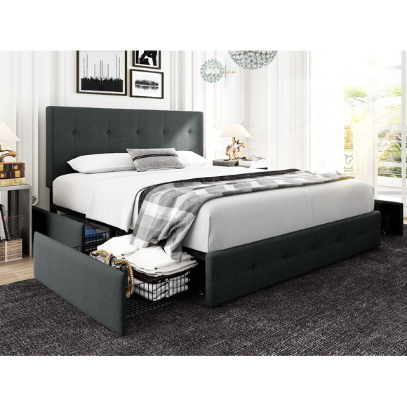 King Storage Bed Frames