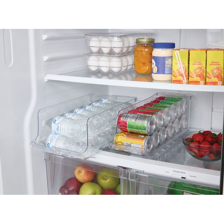 Mainstays Clear Expandable Drink Fridge Organizer photo 8