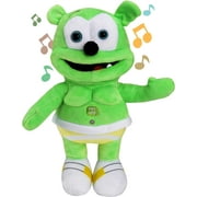 Cute Stuffed Green Bear Plushies Singing Sensory Toys for Toddlers Kids Toy for Birthday Christams Gift 12"